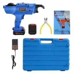 NEW 8-34mm Bar Tie Tool,Tie Automatic Rebar Tier Gun Steel Tying Machine,w/Automatic Knot Release Two Large-Capacity Batteries