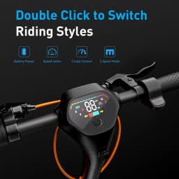 Hiboy Max Pro Electric Scooter for Adults, 650W Motor 22MPH, 46.6Mi Long Range, 11'' Pneumatic Tires, Dual Suspension, 265lbs Load, Commuting E-Scooter
