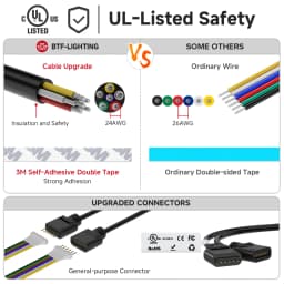 FCOB RGBCCT LED Light Strip 6Pin 12mm DC24V 960 LEDs RGB CW WW FOB Flexible COB Linear Lights High Density RA90 Dimmable Strip