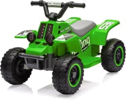 6V Kids Ride On Electric ATV, Ride Car with LED Headlights, Ride-On Toy for Toddlers 1-3 Boys & Girls with Music, Forward & Reverse