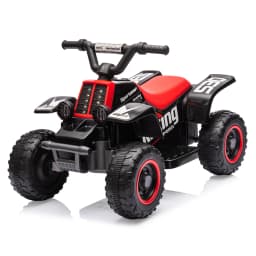 6V Kids Ride On Electric ATV, Ride Car with LED Headlights, Ride-On Toy for Toddlers 1-3 Boys & Girls with Music, Forward & Reverse