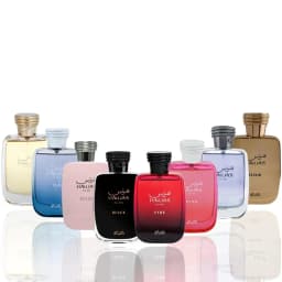 Rasasi Hawas Unisex Eau De Parfum 100ml Collection Choice of Original Ice Fire Elixir Malibu Atlantis Long Lasting Aquatic Fruity Woody Gourmand Scent Perfect for Daily Wear Dating Night for Women Men