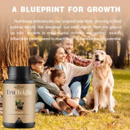 Natural Bone Growth Supplement Bone Strength and Density Support, Promotes Natural Growth of Bones in Children, Teens