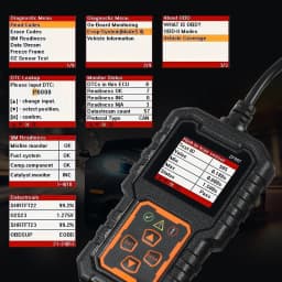 ZF997 OBD2 Scanner Diagnostic Tool for Cars Auto Car Health Check Engine Code Reader