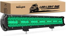 Nilight LED Light Bar 20Inch 420W Yellow Flood Spot Combo Triple Row Driving Lamp Roof Bumper Off Road LED Work Lights Pods for Van Camper Wagon Car Pickup Golf Cart ATV UTV SUV Truck Boat 4x4