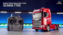 HUINA 770S 1502 1/18 RC Tractor 2.4G 19CH RC Engineering Trailer Truck with Lights and Sound System RC Car Model Toy Gift HUINA 1592 1:14 Scale RC Excavator 22 Channels