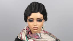 Short Finger Wave Wig Human Hair Wig For Women Brown Short Ocean Wave Wig Pixie Cut Wigs for Woman Natural Color