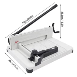 400 Sheets Paper Cutter Commercial Heavy Duty Guillotine Paper Trimmer For A4, B5, A5, B6, B7 Paper