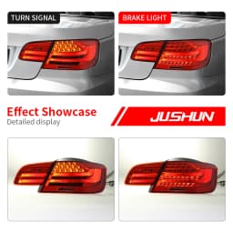Car Tail Light For BMW 3 Series E93 2006-2013 Taillight Assembly Upgraded Tail Lights Plug Play Turning Signal Brake Fog Tail Lamp Led Rear Light Assembly