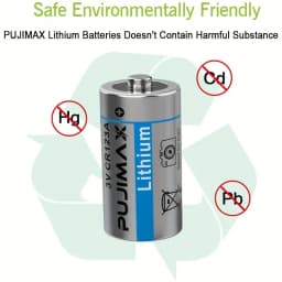 PUJIMAX 36/24/24-cell 3V CR123A Lithium Battery Single-Use Battery, With Stable Voltage and High Performance. Suitable for Remote Controls, Cameras, Flashlights, Distance Meters, and Flashlights. This Is a Non-Rechargeable Battery. Do Not Charge It.