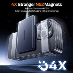 MOVESPEED S10 Magnetic Power Bank 10000mAh Wireless Fast Portable Charge External Battery Powerbank for iPhone 17 16 15 Samsung
