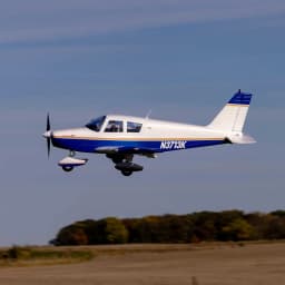RC Airplane Cherokee 1.3M Blue BNF Basic with AS3X and Safe Select
