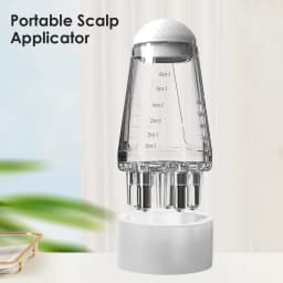 6ml Scalp Applicator Mini Head Massager Roller Ball Brush Hair Growth Essential Oil Medicine Liquid Applicator Massage Comb