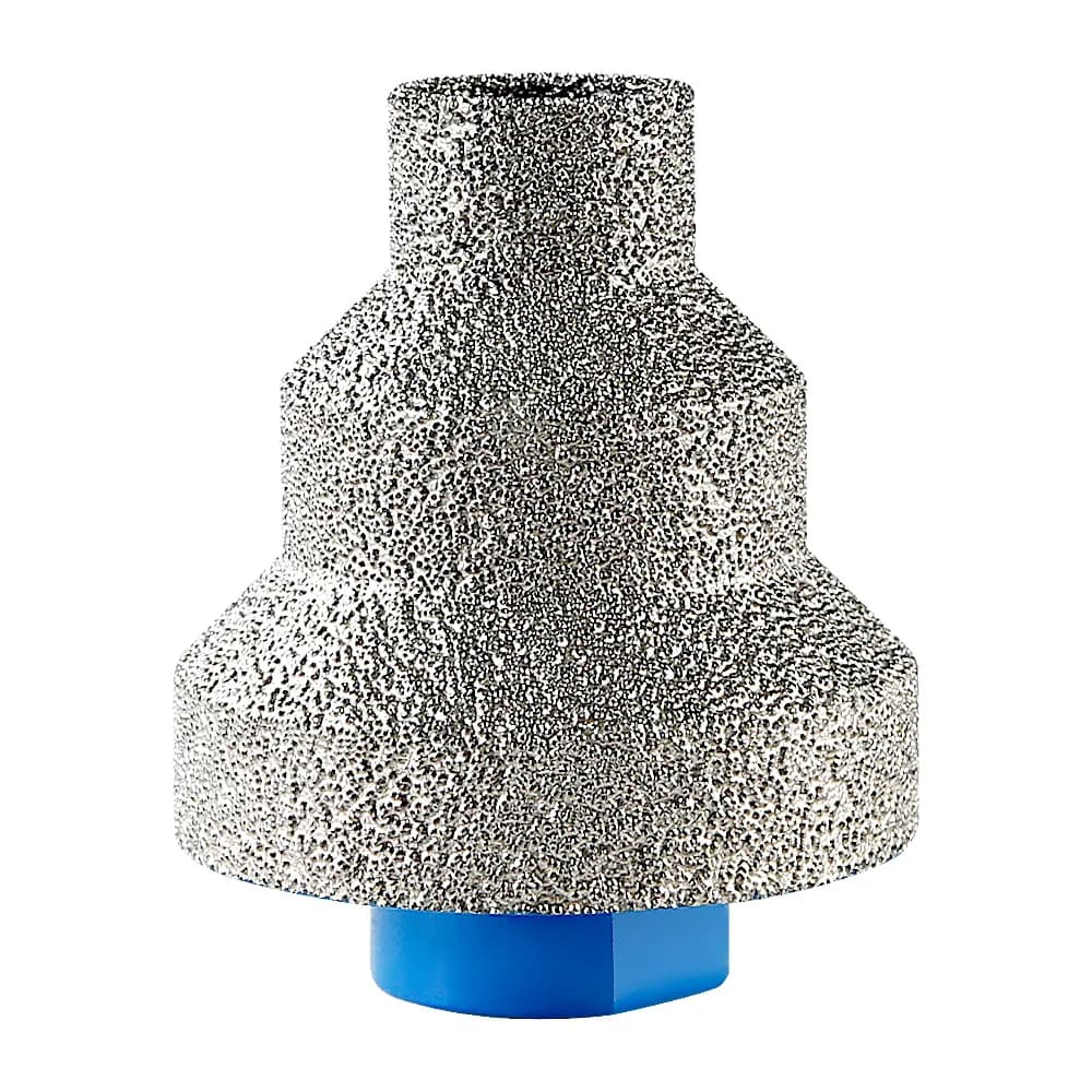 LOZLIN 20/35/50mm Diamond Step Chamfer Drill Bit 5/8-11 Thread For Angle Grinder Tile Porcelain Marble Masonry Hole Enlarging Edge Trimming Tool Accessory