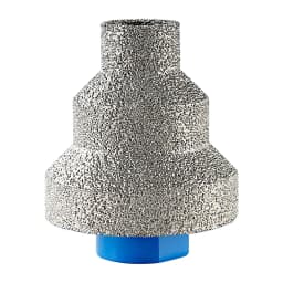 LOZLIN 20/35/50mm Diamond Step Chamfer Drill Bit 5/8-11 Thread For Angle Grinder Tile Porcelain Marble Masonry Hole Enlarging Edge Trimming Tool Accessory
