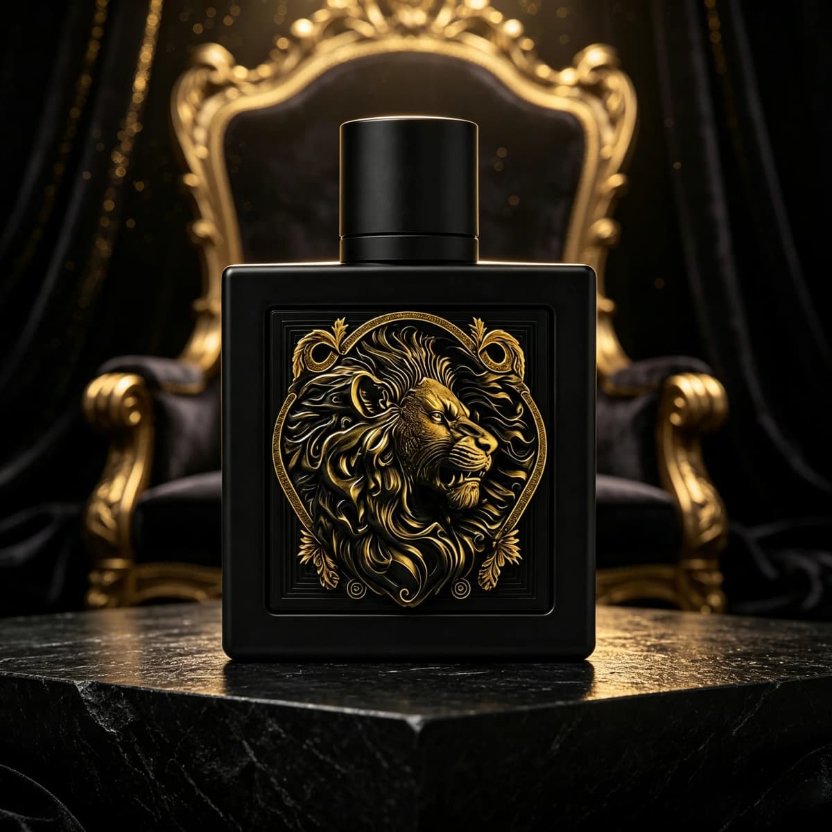 Rayhaan Lion Men’s EDP – Oriental Woody Spicy Aroma, 3.4 fl oz / 100 ml