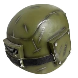 Hammer 40000 Imperial Guard Helmet Full Size Resin Wearable Mask Adult Cosplay Prop for Halloween Masquerade Sci-Fi Game Collection Stage Costume Display Decor Gift