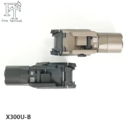 Tactical Metal SF X300U-B X300UB X300 Flashlight 1000LM LED White Light Strobe Hunting Tools Hanging Scout Light Fit 20mm Rail