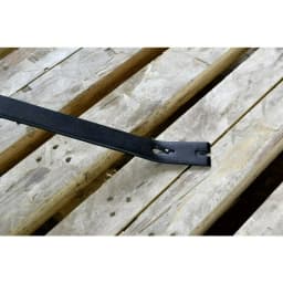 15-Inch Utility Pry Bar, Nail Puller & Crowbar, Drop Forged Heat-Treated Carbon Steel