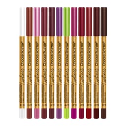 36Color Matte Lip Liner Pencil Set, Long Lasting Waterproof Smooth Lip Liners, Velvet Lip Pencils for Lips Makeup, Nude Red Brown Lip Liner Kit for Women Daily Party Cosmetics