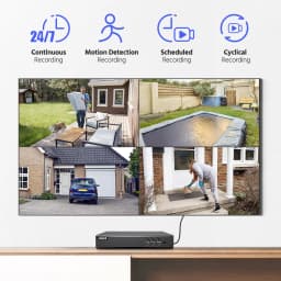 ANNKE 8CH 5-in-1 DVR 3K Lite 5MP Recording & Playback, H.265 Pro+ Compression, Human/Vehicle Motion Detection 2.0, TVI/AHD/CVI/CVBS/IPC Input, Coaxial Audio, Remote Access