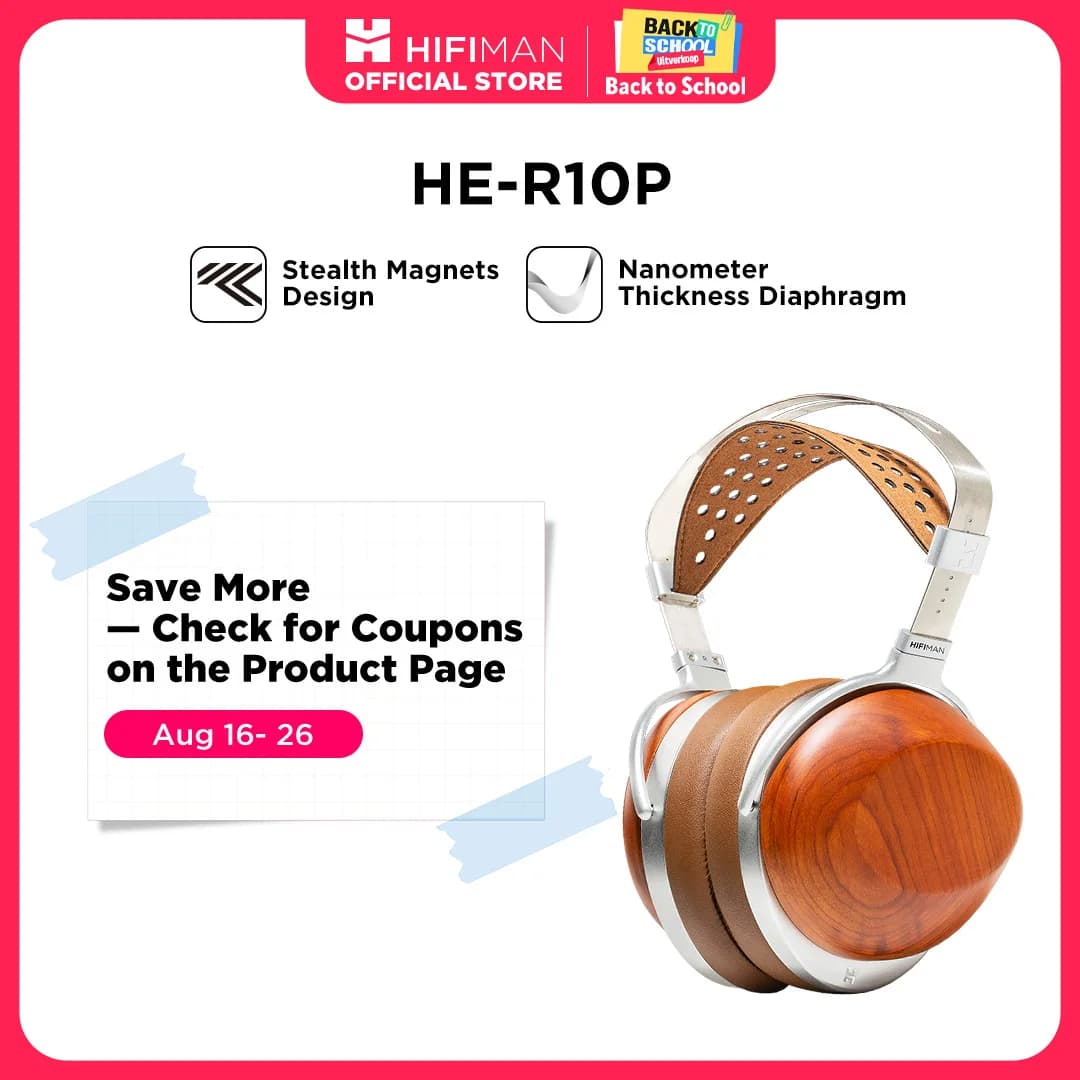 HIFIMAN HE-R10 Planar Version-Stealth Magnets