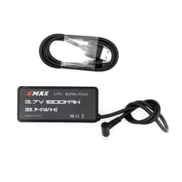 Emax USA Official 5.8G FPV Goggle Spare Battey Case 18650 Battery