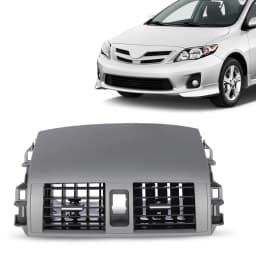 Dash Center A/C Air Vent Upper Bezel Trim Fit for 2009 2010 2011 Toyota Corolla 55670-02160, 55663-02060, 55435-02220, 55436-021