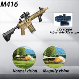 Creative toy gun, featuring stable shooting and balanced range and speed; the rechargeable design ensures long-lasting use, suit
