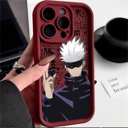 Anime Jujutsu Kaisen Phone Case For IPhone 17 16 15 14 13 12 11 pro 16 plus Cover