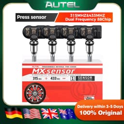 Autel MX Sensor 315 433MHZ 2In1 TPMS Tire Repair Tool Auto Accessory Tyre Pressure Monitor Pad Programmer For TS501 TS508WF