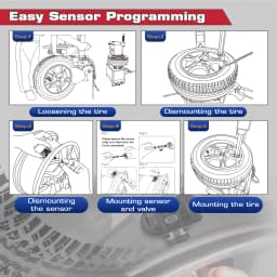 Autel MX Sensor 315 433MHZ 2In1 TPMS Tire Repair Tool Auto Accessory Tyre Pressure Monitor Pad Programmer For TS501 TS508WF