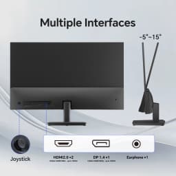 KTC 27 Inch Computer Monitor - QHD (2560 x 1440) Display, Up to 120Hz Monitor, IPS Panel H27D9