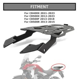 Motorcycle Luggage Rack for CB500X CB500F CB500R CB400X CB500 Accessories Rear Carrier for CB500
