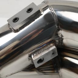 3.5 Inch Stainless Steel Raw Intake Elbow For 2007-2018 Dodge Ram 2500 3500 6.7L Turbo Diesel Sliver