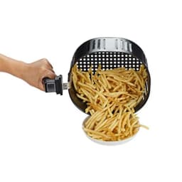 USA 1700-Watt 5.8-QT 8-in-1 Digital Air Fryer with Recipe Book Black