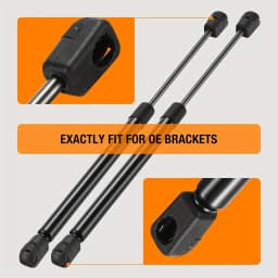 OE C16-10176 2Pcs14Inch Max 35lb Gas Struts For ARE/Leer Camper Shell Rear Window Universal