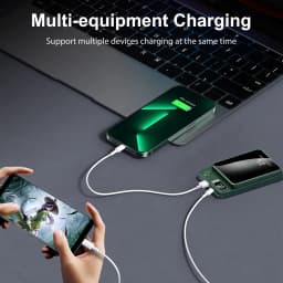 2-in-1 Wireless Magnetic Power Bank Fast Charging Portable PD 22.5W 10000mAh 5000mAh LED Power Display for iPhone 17/16/15/14 Samsung