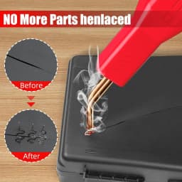 Upgraded Plastic Welder, 1000PCS Staples, Pure Copper Transformer, Rapid Heating, Plastic Welding Kit, Hot Stapler Kit, Plastic