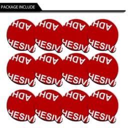 12 PCS Double Sided Adhesive Stickers High Bond Sticky Replacement for Car Magnetic Phone Holder Base Round Tape Compatible wit
