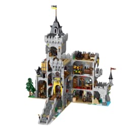 4961PCS Creative Expert King of Crows Castle Building Blocks Set Medieval Fortress Model Assembly Toys for Adults Kids Gift