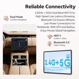 SVITOO Tablet 2026 Android 16 13 Inch 2240 x 1600 2K 90Hz Display Large Screen Unisoc T7300 Octa-Core Processor 8GB RAM Physical Memory 128GB ROM 1TB Expandable 11000mAh Battery 2.4GHz 5GHz WiFi 5 Bluetooth 5.0 GPS Widevine L1 20W Fast Charging With Case