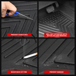 4Pcs 3D Floor Mats + Cargo Liner for 2023-2026 Honda CR-V All Weather TPE Rubber