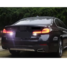 LED Tail Lights for BMW G30 F90 M5 5-Series 2017-2020 Pre-LCI Sequential Turn Signal Blue Start-up Animation Rear Lamps Assembly