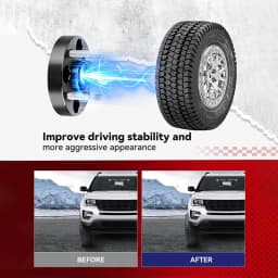 4PCS Wheel Spacers Adapters 4x100, 4 Lug 1" 4x100mm to 4x100mm Wheel Spacer with 12x1.5 Studs CB 54.1mm for Corolla Yaris Mazda