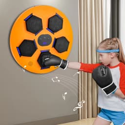 Musical Boxing Target Wall Mount Music Boxer Fitness and Shaping Equipment 200kg Load Capacity Use in Bedroom/Living Room/Gym