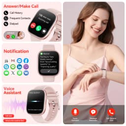 2026 Smart Watch Men 1.83" HD Screen Bluetooth Call 100+ Sports Modes Heart Rate Monitor Waterproof Fitness Tracker Smartwatch For Android iOS