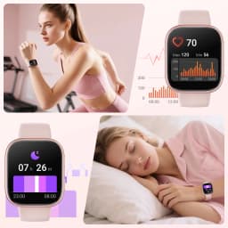 2026 Smart Watch Men 1.83" HD Screen Bluetooth Call 100+ Sports Modes Heart Rate Monitor Waterproof Fitness Tracker Smartwatch For Android iOS