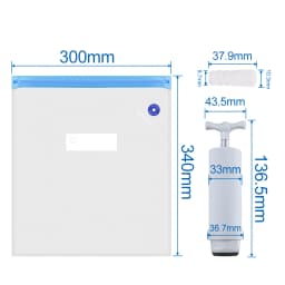 3D Printer Filament Storage Bag PLA ABS PETG Vacuum Bag Dryer Safekeep Humidity Resistant Sealing Bags Keep Filament Dry Sealed