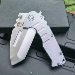 USA Stock Medford Folding D2 Tool, Full D2 Steel Construction, Heavy Weight EDC Pocket Multi-Tool, Utility Razor, Fast Shipping 1 Day Dispatch